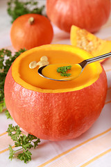 Image showing Pumpkin Soup