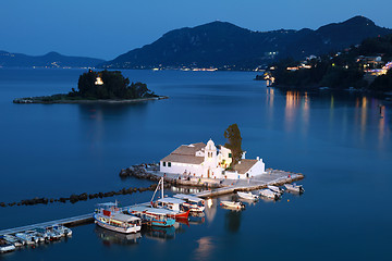 Image showing Corfu at night