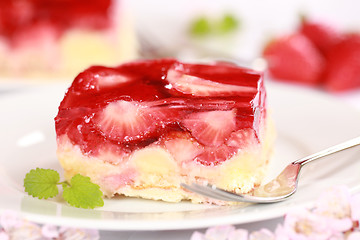 Image showing Fresh Strawberry Pie