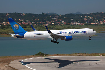 Image showing Thomas Cook Boeing 767-300