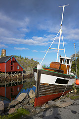 Image showing Fishing boat