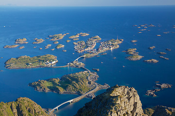 Image showing Town of Henningsvaer