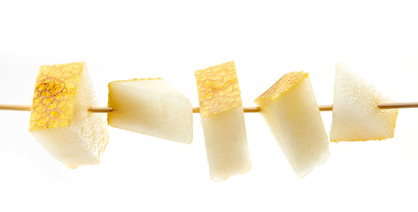Image showing melon pieces