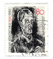 Image showing GERMANY - CIRCA 1986: A stamp printed in Germany, shows Bach Con