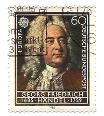 Image showing GERMANY - CIRCA 1985: stamp printed in Germany, shows portrait G