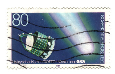 Image showing GERMANY - CIRCA 1986: A stamp printed in Germany, shows a Europe