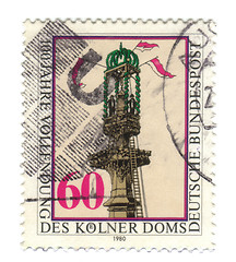 Image showing GERMANY - CIRCA 1980: stamp printed by Germany, shows Setting Fi