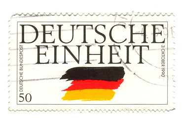 Image showing GERMANY - CIRCA 1995: a stamp printed in the Germany shows Germa