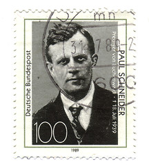 Image showing GERMANY - CIRCA 1989: stamp printed in Germany, shows portrait R