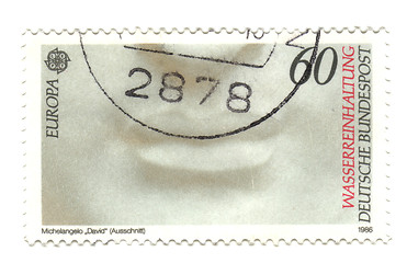 Image showing GERMANY- CIRCA 1986: stamp printed by Germany, shows Details fro