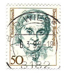 Image showing GERMANY - CIRCA 1986: A stamp printed in German Federal Republic