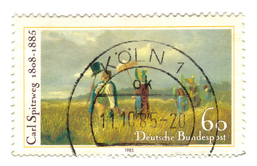 Image showing GERMANY - CIRCA 1985: stamp printed in Germany, shows The Sunday