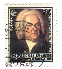 Image showing GERMANY - CIRCA 1985: A Stamp printed in the GERMANY shows portr