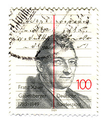 Image showing GERMANY - CIRCA 1989: A stamp printed in the Germany, dedicated 