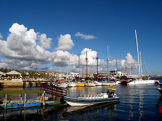 Image showing Cloudy Marina