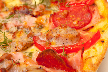 Image showing Baked Pizza