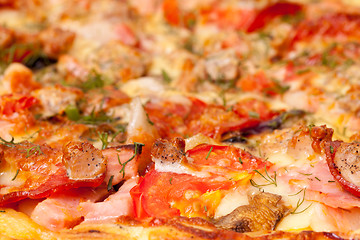 Image showing Baked Pizza