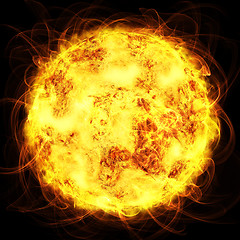 Image showing The Sun in Space