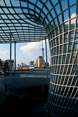 Image showing shanghai pudong view from puxi 
