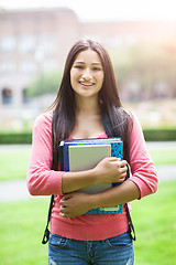 Image showing Hispanic college student