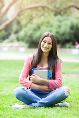 Image showing Hispanic college student