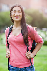 Image showing Hispanic college student