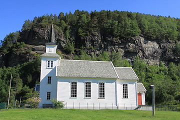 Image showing Church in Norddalsfjorden