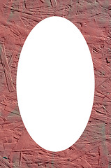 Image showing Interesting texture and white oval in center 