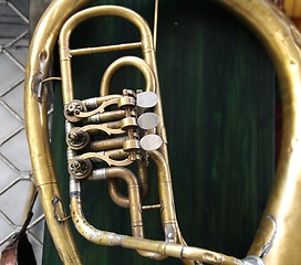 Image showing Brass instrument