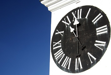 Image showing Big clock tower