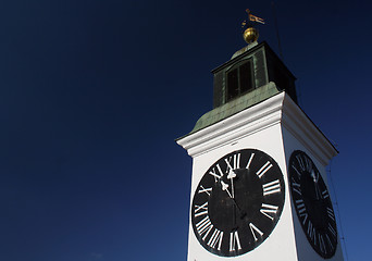 Image showing Big clock tower