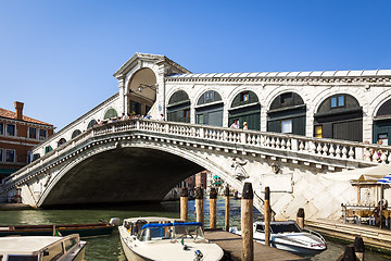 Image showing Rialto Bridge Venice