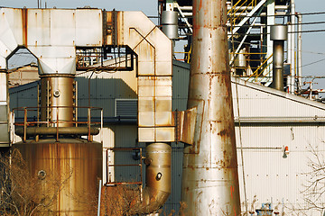 Image showing rusty industrial