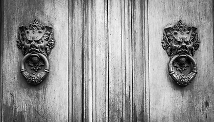 Image showing Devil Head Door Knocker