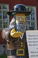 Image showing Swedish folklore - Statue of Rosenbom