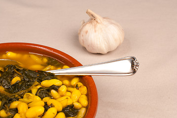 Image showing Spanish bean stew