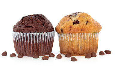 Image showing Chocolate Chip Muffins