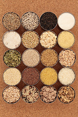 Image showing Cereals, Grains and Seeds