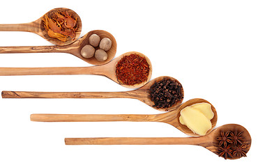 Image showing Spice Selection