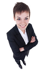 Image showing happy business woman