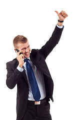 Image showing Happy business man