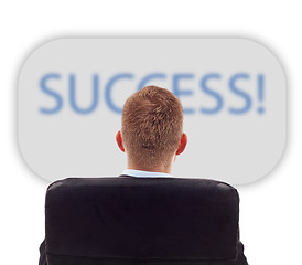 Image showing Looking at Success!