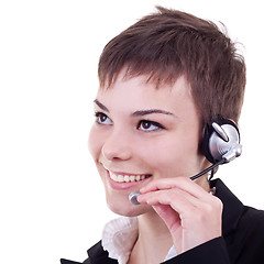 Image showing female customer representative