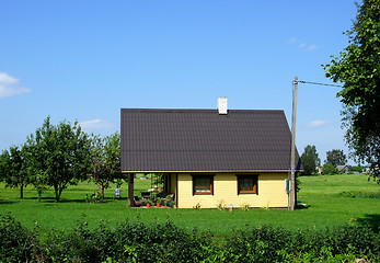 Image showing The modern house 