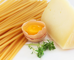 Image showing Pasta ingredients RF