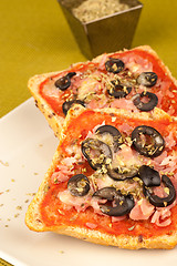 Image showing Pizza bread