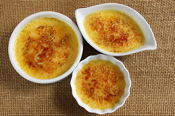 Image showing Creme brulee