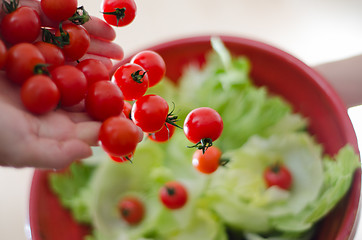 Image showing Cherry Tomatoes