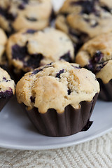 Image showing Blueberry muffins