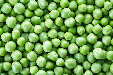 Image showing green peas background